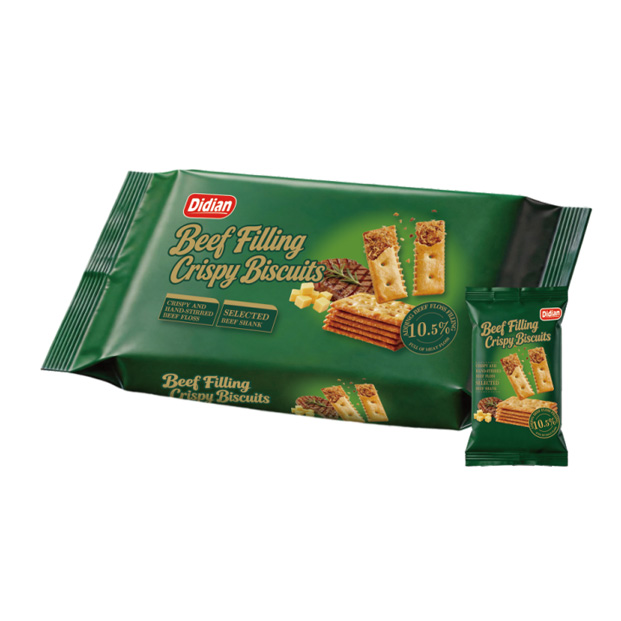 BEEF FILLING CRISPY BISCUITS